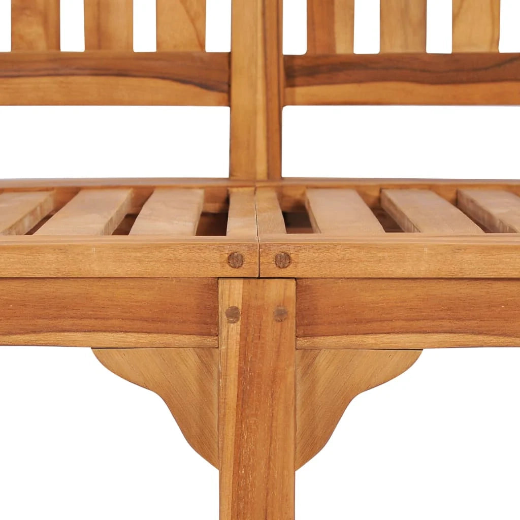 Panca da giardino a forma di banana mobili da esterno per patio mobili da terrazza 151 cm teak massello 02_0011708