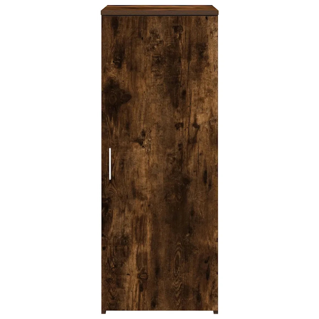 Mobile Portaoggetti Rovere Fumo 40x45x103,5 cm in Truciolato 859037