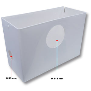 Alloggiamento in plastica per stazione di sollevamento acque nere 3/1