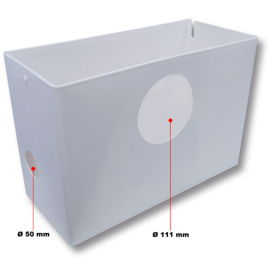 Alloggiamento in plastica per stazione di sollevamento acque nere 3/1