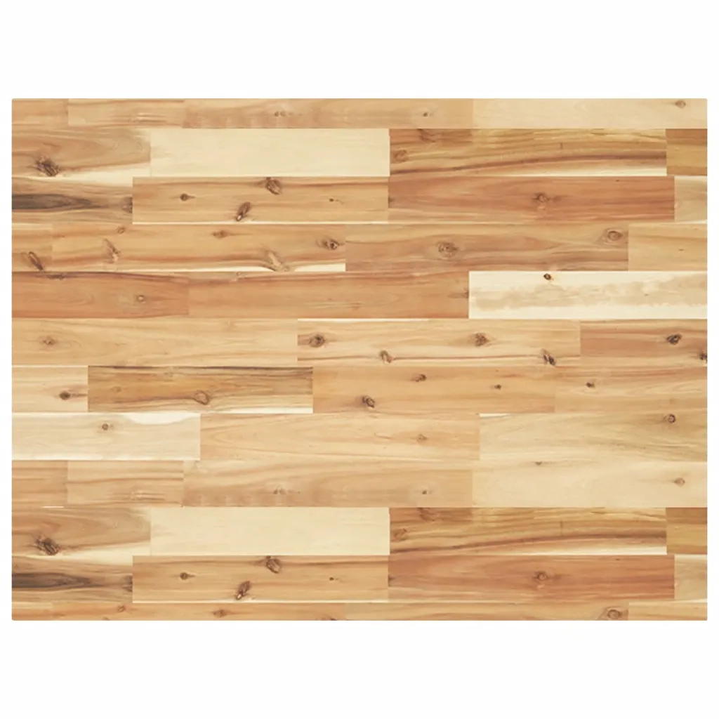 Banco Lavoro 80x60x(73-99,5) cm Legno di Acacia Rettangolare CFW6167209