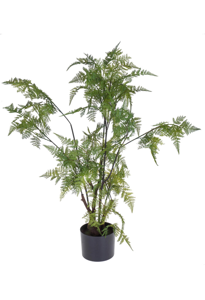 Pianta Artificiale Felce con Vaso Altezza 80 cm