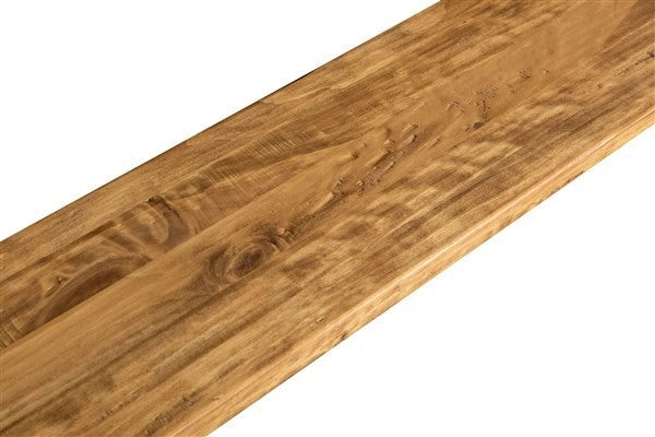 Biscottini PANCA IN LEGNO MASSELLO DI TIGLIO FINITURA NATURALE MADE IN ITALY realizzata