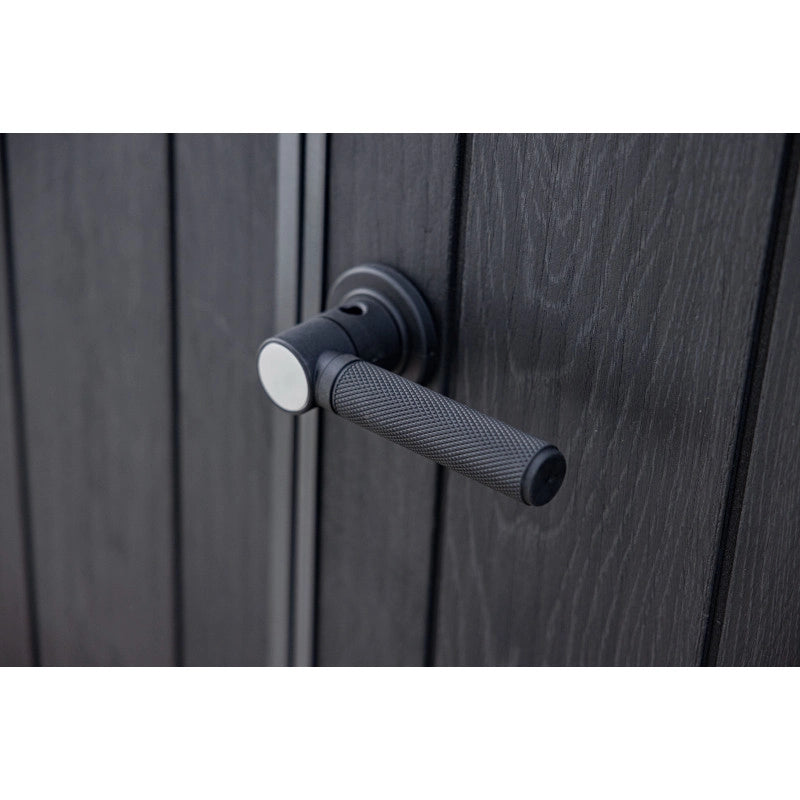 Casetta da giardino in resina effetto legno EVOTECH+ 216x218 cm - pavimento e doppia porta - carico neve 150 kg/m² – Pent 7x7 Signature Venetian - Keter