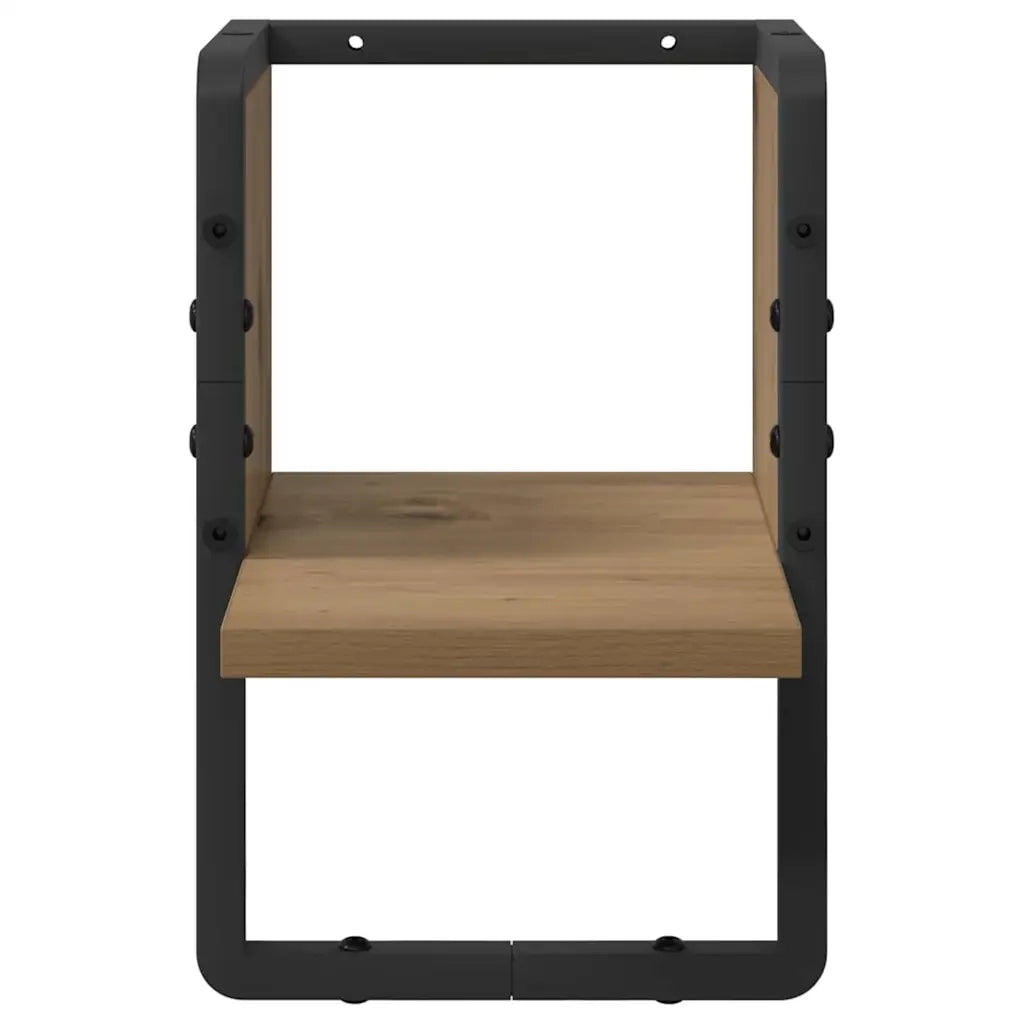 Scaffale da parete Rovere Artigianale 20 x 25 x 30 cm 893635