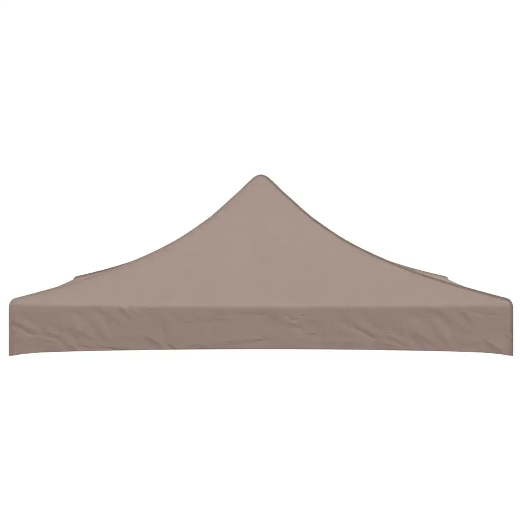 Tetto per Tendone per Feste 3x3 m Grigio Talpa 270 g/m² 315321