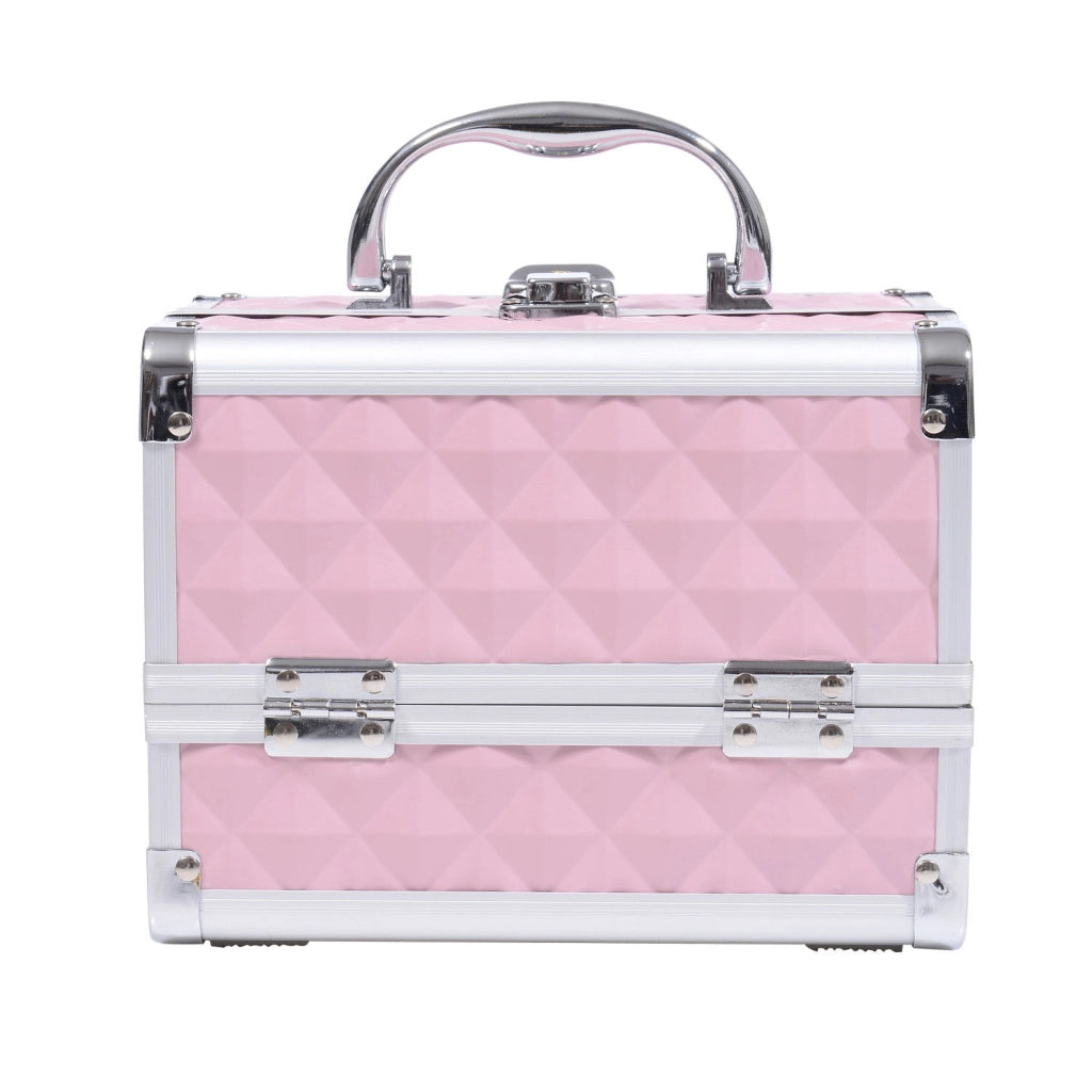 Portacosmetici professionale con specchio ¨C zephmum ¨C 20x15x15cm alluminio