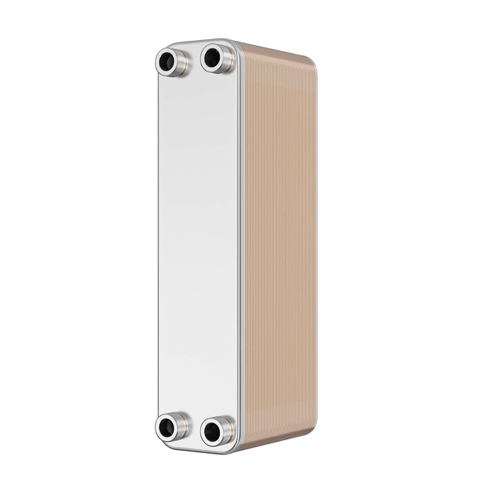 Scambiatore a piastre saldobrasate in acciaio inox, 50 piastre Max 550 kW