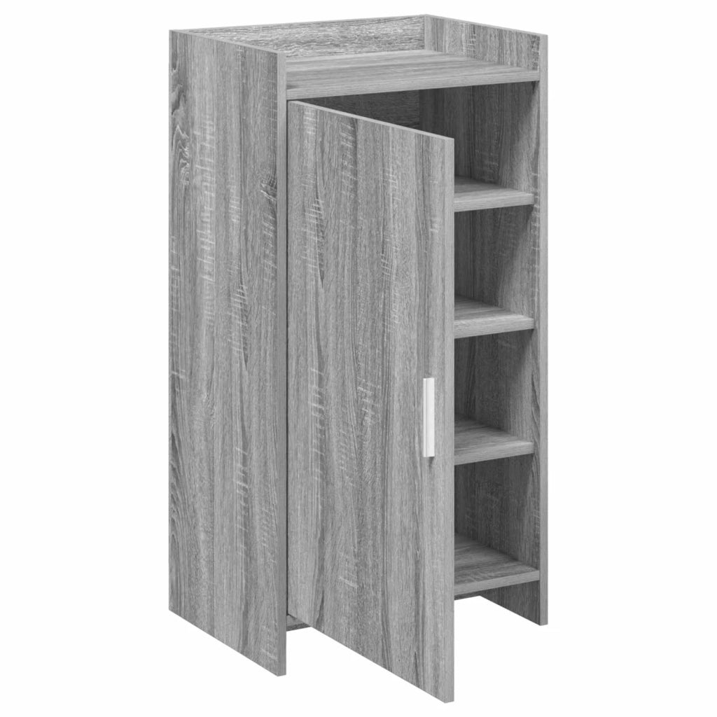 Mobile per scarpe con porta Sonoma grigio 48 x 36 x 92 cm 8011336