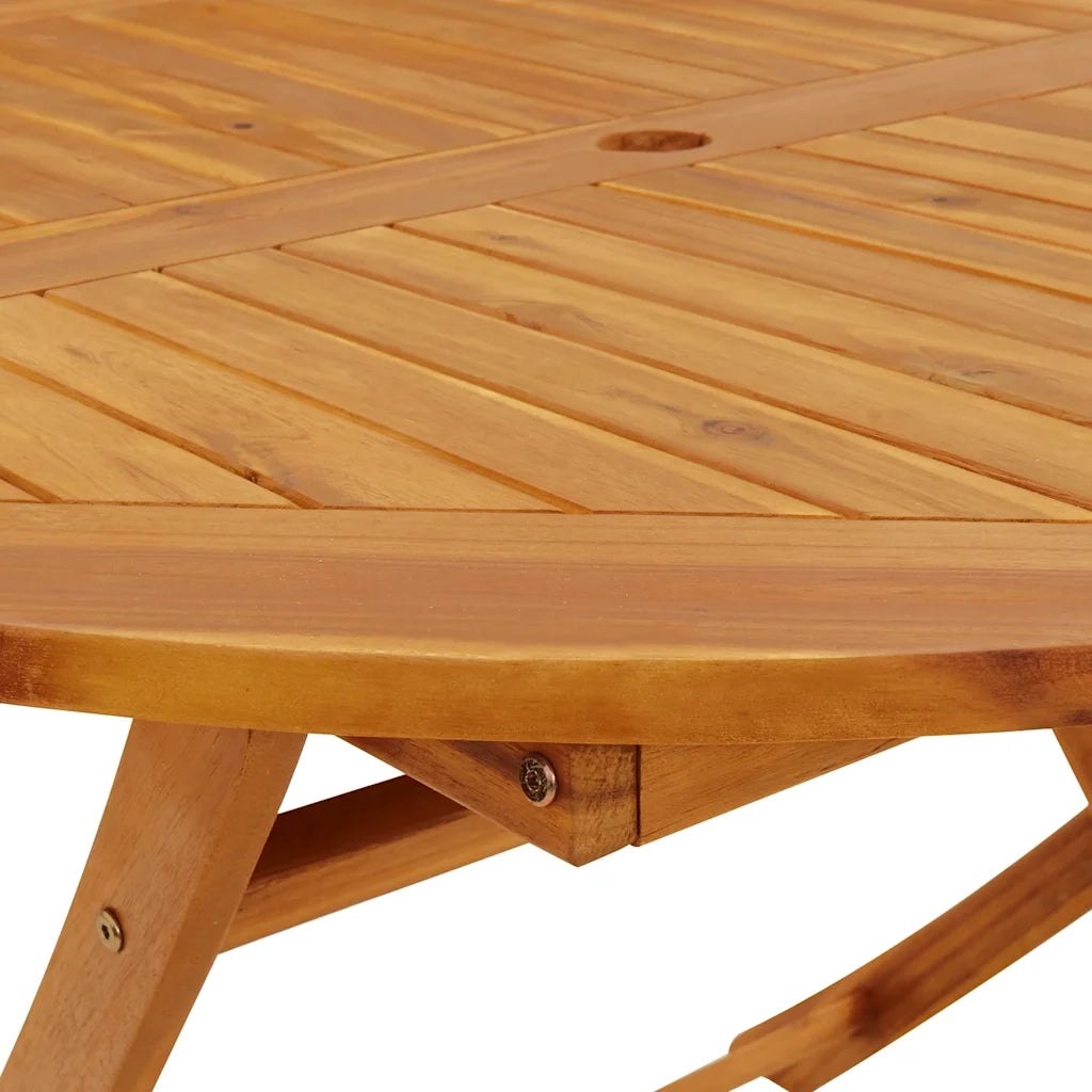 Set da Pranzo per Giardino 5 pz in Legno Massello di Acacia 3203353