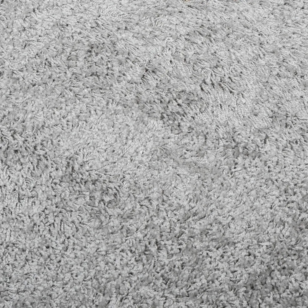 Tappeto Shaggy PAMPLONA a Pelo Lungo Moderno Grigio 140x200 cm 375257