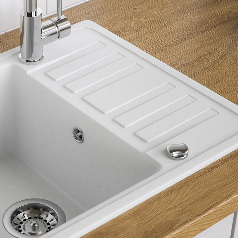 Bergström Lavello Bianco 57.5 x 46 cm con asciugatura