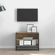 Mobile TV-Credenza per TV Rovere artigianale 61 x 40 x 46 cm Legno multistrato