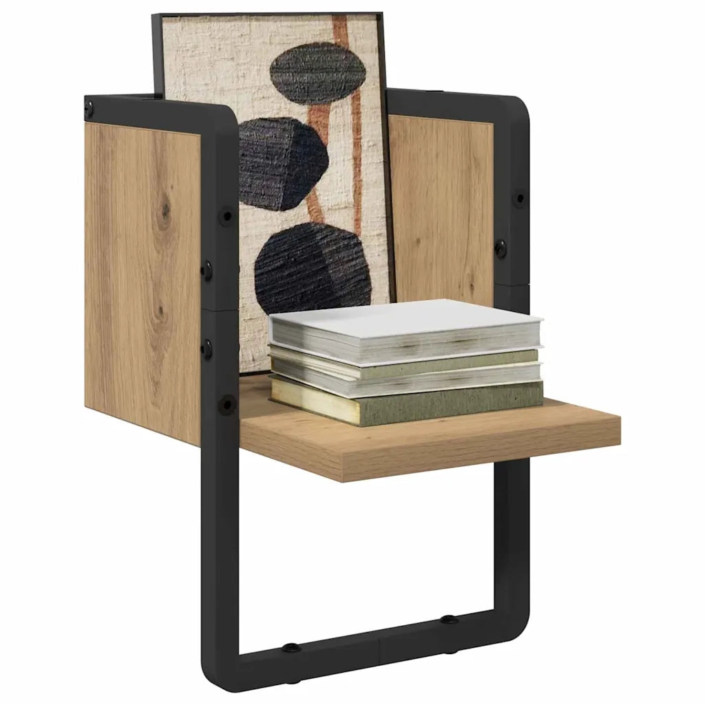 Scaffale da parete Rovere Artigianale 20 x 25 x 30 cm 893635