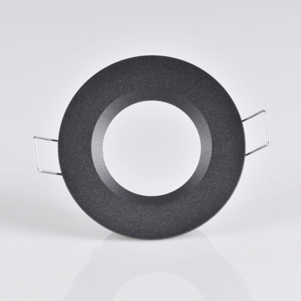 Faretto incasso nero opaco IP44 BORAS Polux MR16 12V