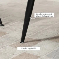 Divano 2 Posti in Velluto con Gambe in Metallo e Schienale a Conchiglia, 132x66x80cm, Grigio
