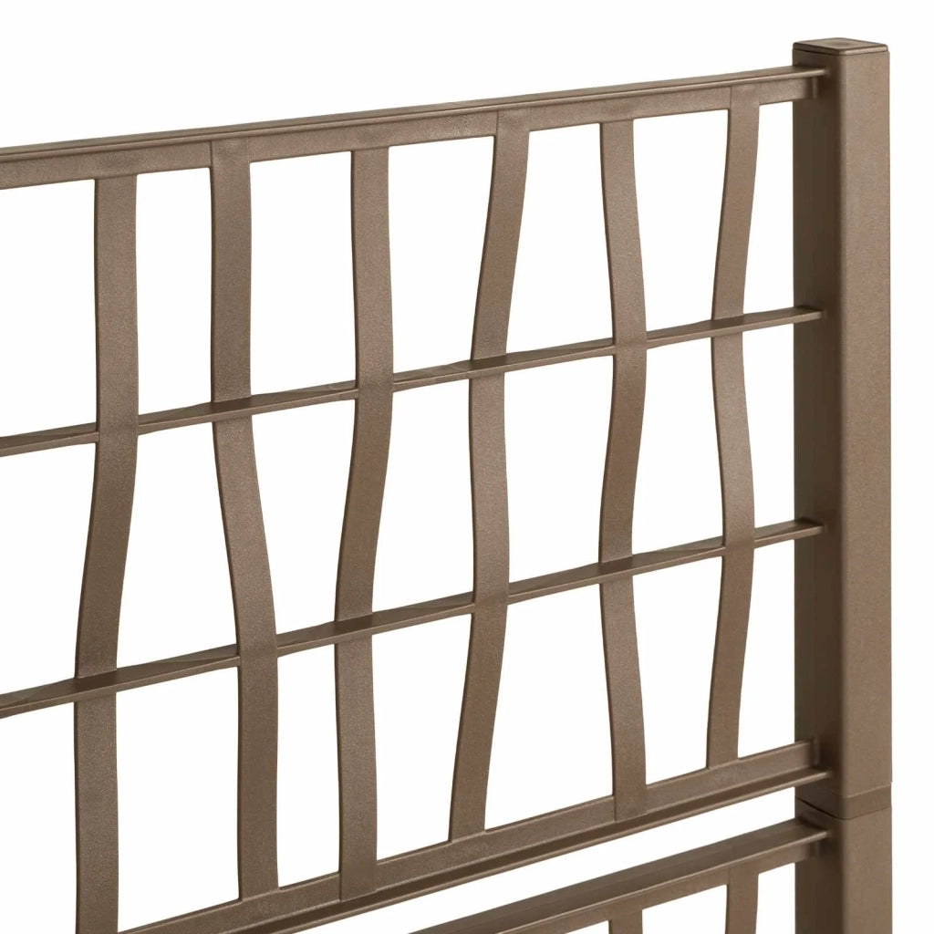 Fioriere | Cassetta per fiori | Vaso da Giardino con Trellis Marrone 80 x 36 x 140 cm PP