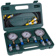 Kit di prova idraulica - Manometro - Tubo di prova - Connettore - Cassa di stoccaggio - Resistente al calore e alla pressione - Kit di prova pressione
