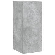 Mobile TV multimediale mensola TV credenza mobile TV sala da pranzo soggiorno camera da letto montaggio a parete con luci LED 30,5 x 35 x 70 cm grigio 02_0027875