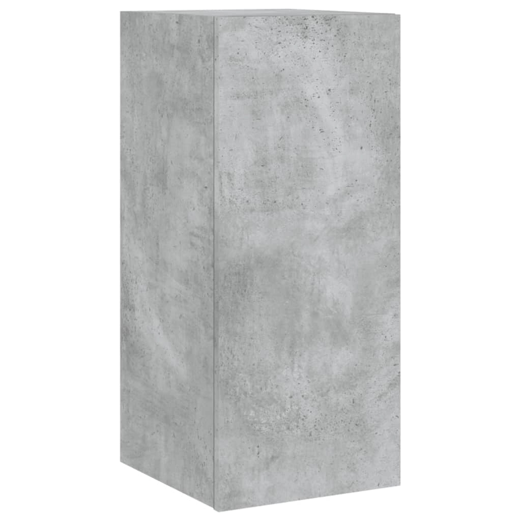 Mobile TV multimediale mensola TV credenza mobile TV sala da pranzo soggiorno camera da letto montaggio a parete con luci LED 30,5 x 35 x 70 cm grigio 02_0027875
