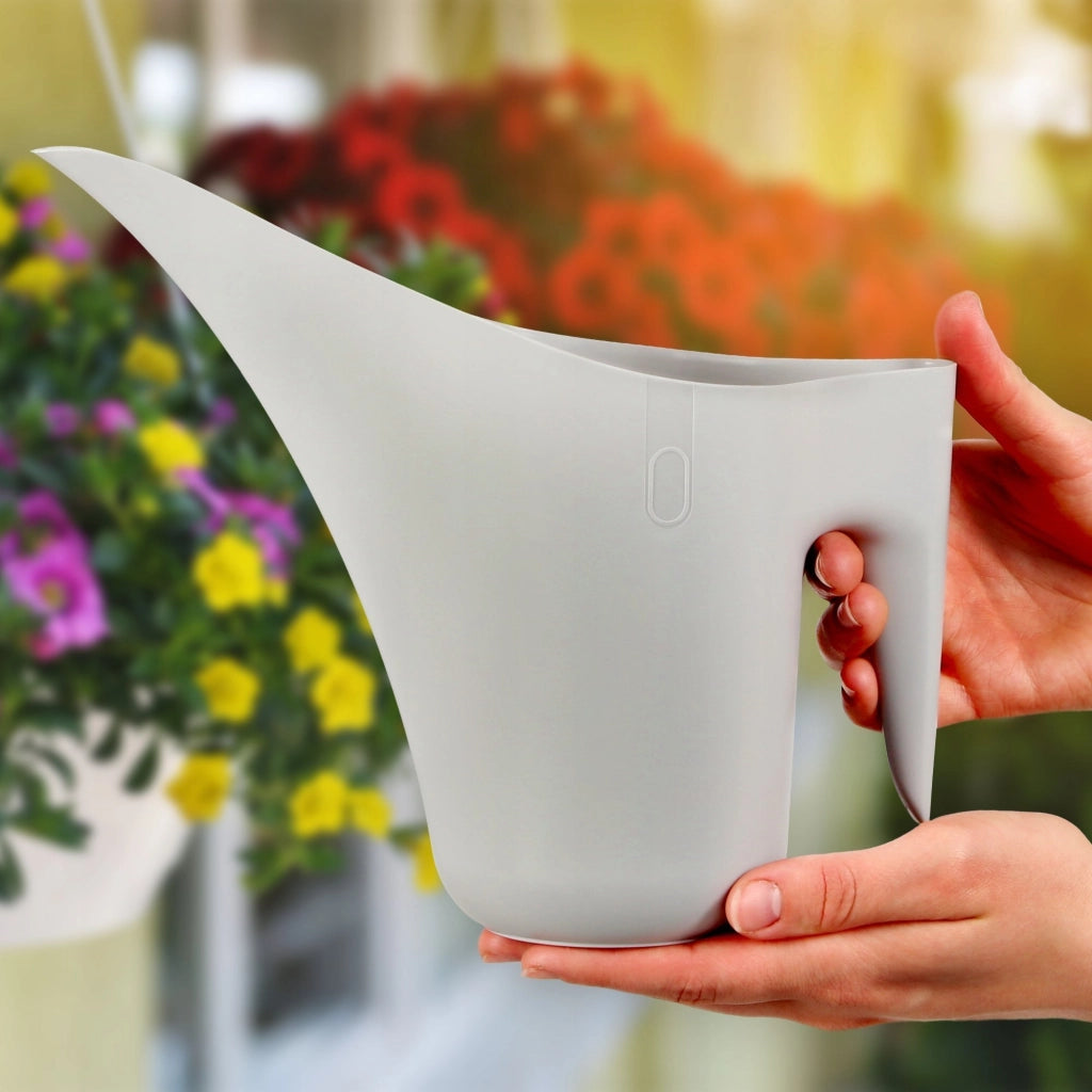 Annaffiatoio KADAX per giardino domestico, ideale per innaffiare fiori e piante, piccolo, in plastica, 1,2 litri.