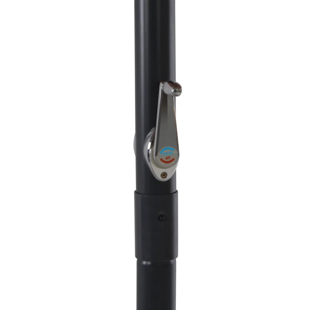Ombrellone da Giardino con Base Portatile Tortora 276324