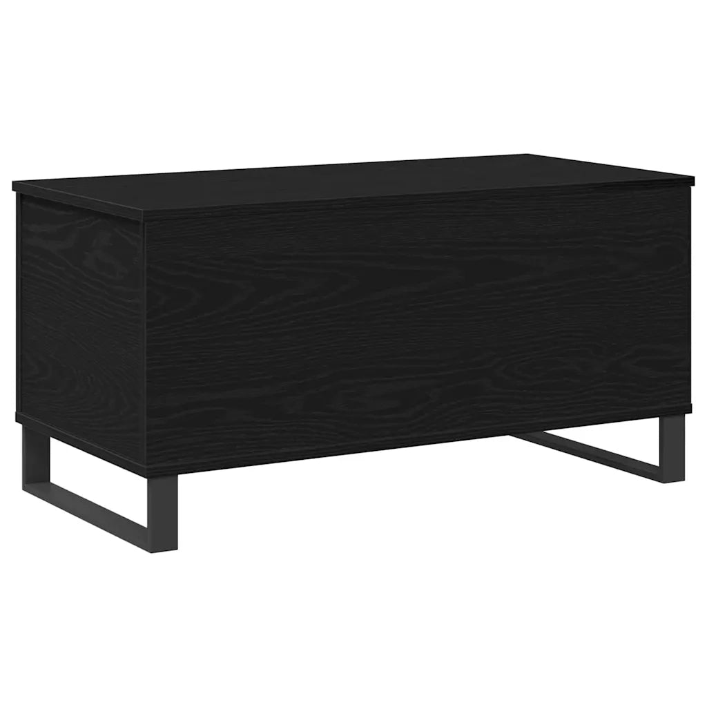 Tavolino da Salotto-Tavolino da soggiorno-Tavolo Rovere Nero 90 x 44,5 x 45 cm