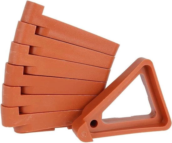 Supporti per piante - Alzavaspianti per piante con sfoglia e foro per l'acqua per interni e esterni giardino