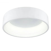 Trade Shop - Plafoniera Tonda Led 30 W Cct 3000k 4000k Lampada Soffitto Parete Muro Luce 40cm - Bianco
