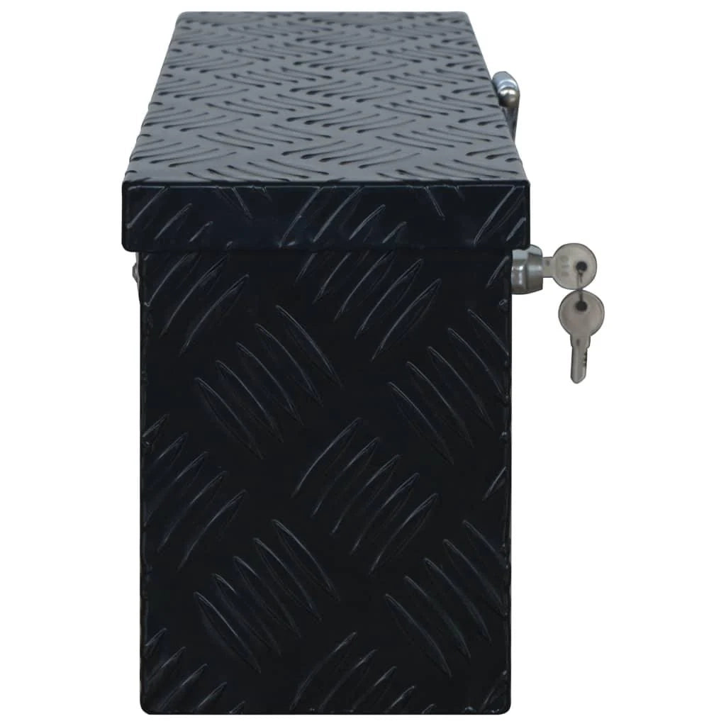 Cassone per rimorchio in alluminio 48,5 cm nero 02_0003199