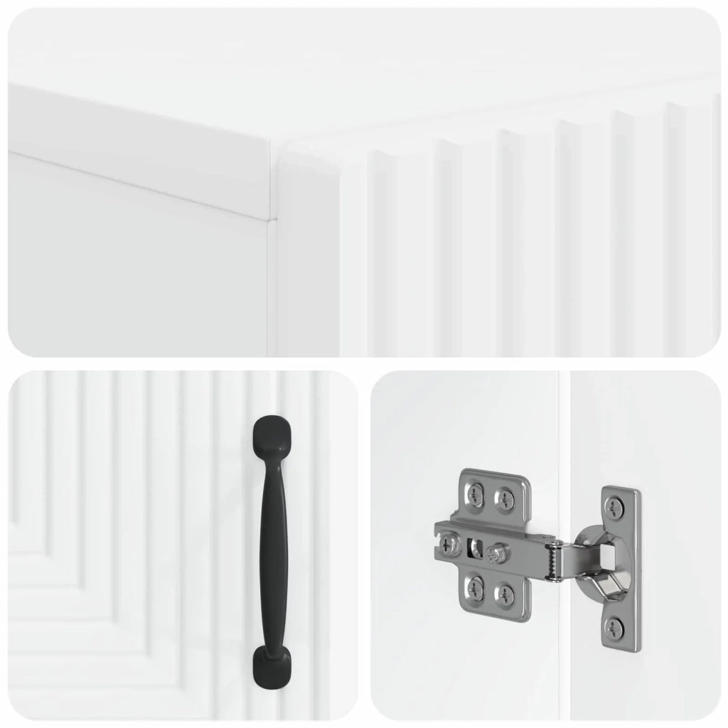 Mobile Bagno HAARLEM Bianco 66 x 25,5 x 190 cm 896915