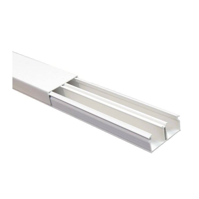 MINICANALINA C/COP FRONT 40X17 2 SCOM H 200 CM- ELECTRALINE 3PMARK- 1,0 pz