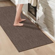 Asciugamano antiscivolo per cucina 60x150cm, scivolo antiscivolo per cucina, tappeto per cucina, tappeto lavabile per corridoio, tappeto assorbente per cucina, corridoio, lavanderia, marrone