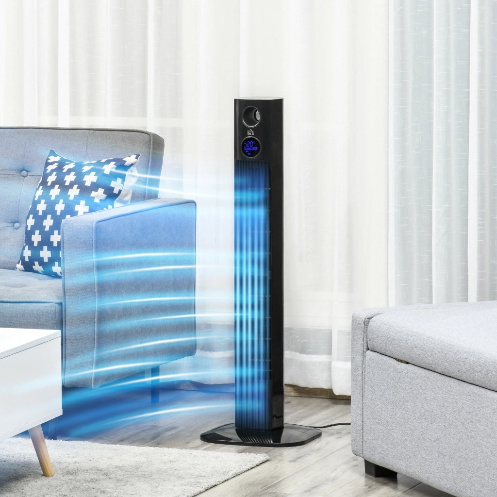Ventilatore a colonna oscillante 70¡ã ¨C zephmum ¨C nero