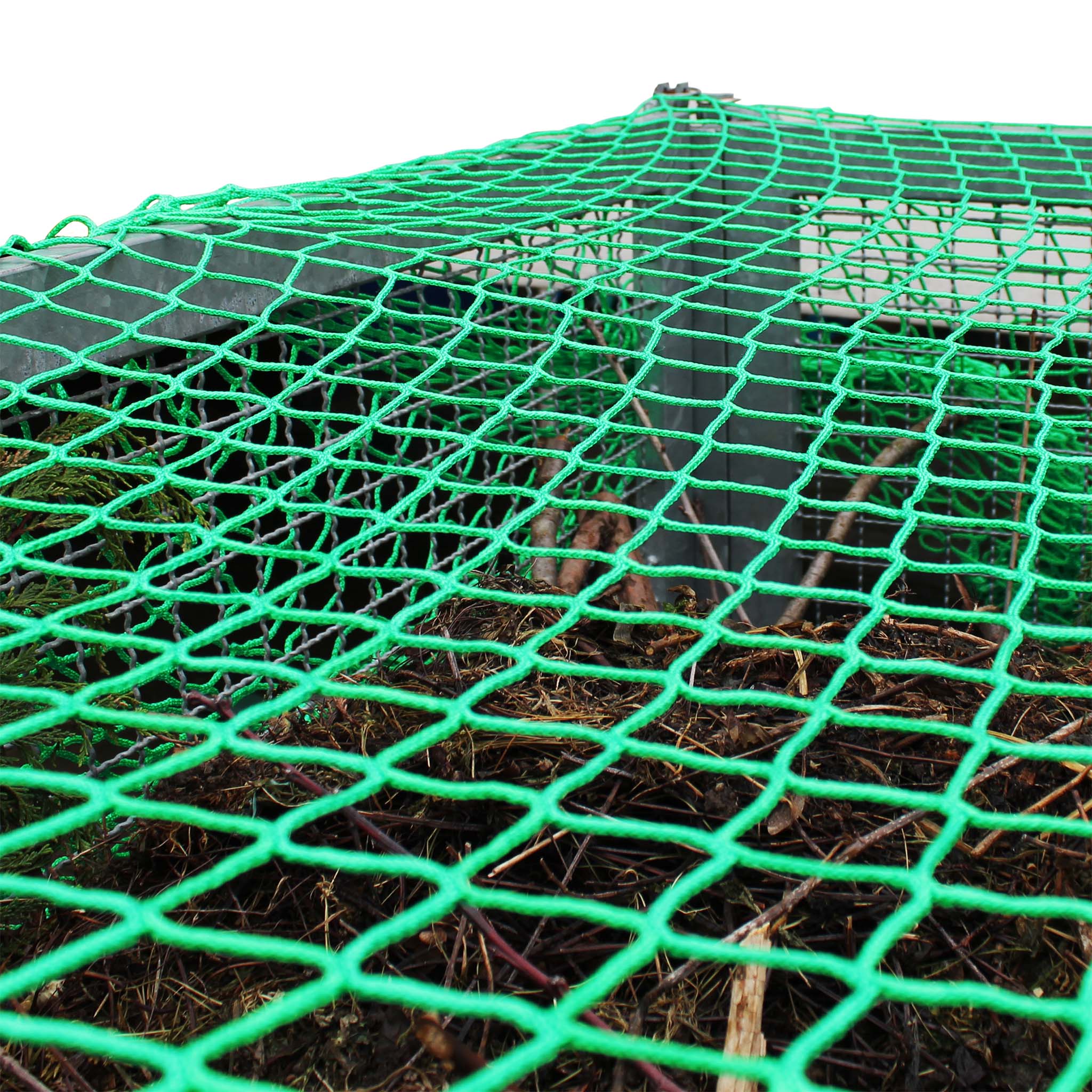 Rete ferma carico per trasporto su rimorchio 4 x 4 m maglie 45x45 mm Rete di sicurezza