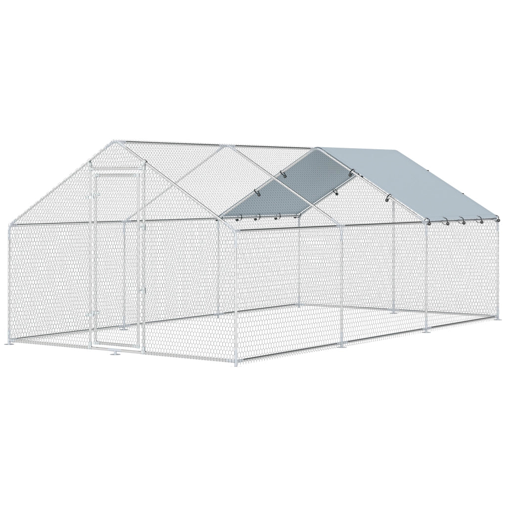 Pollaiolo Grande Esterno ¨C zephmum ¨C Acciaio Galvanizzato 5.1x3x1.9 m