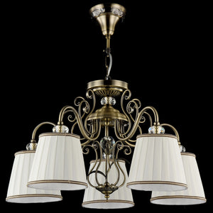 Lampadario Elegant in Metallo Vintage Bronzo Antique