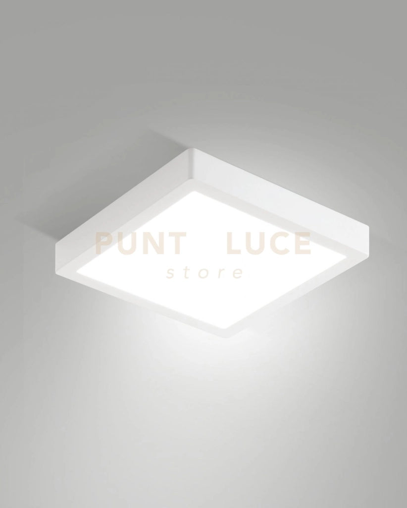 GIAN PLAFONIERA ESTERNO BIANCO LED 24W 3000K 3060LM 24CM IP54