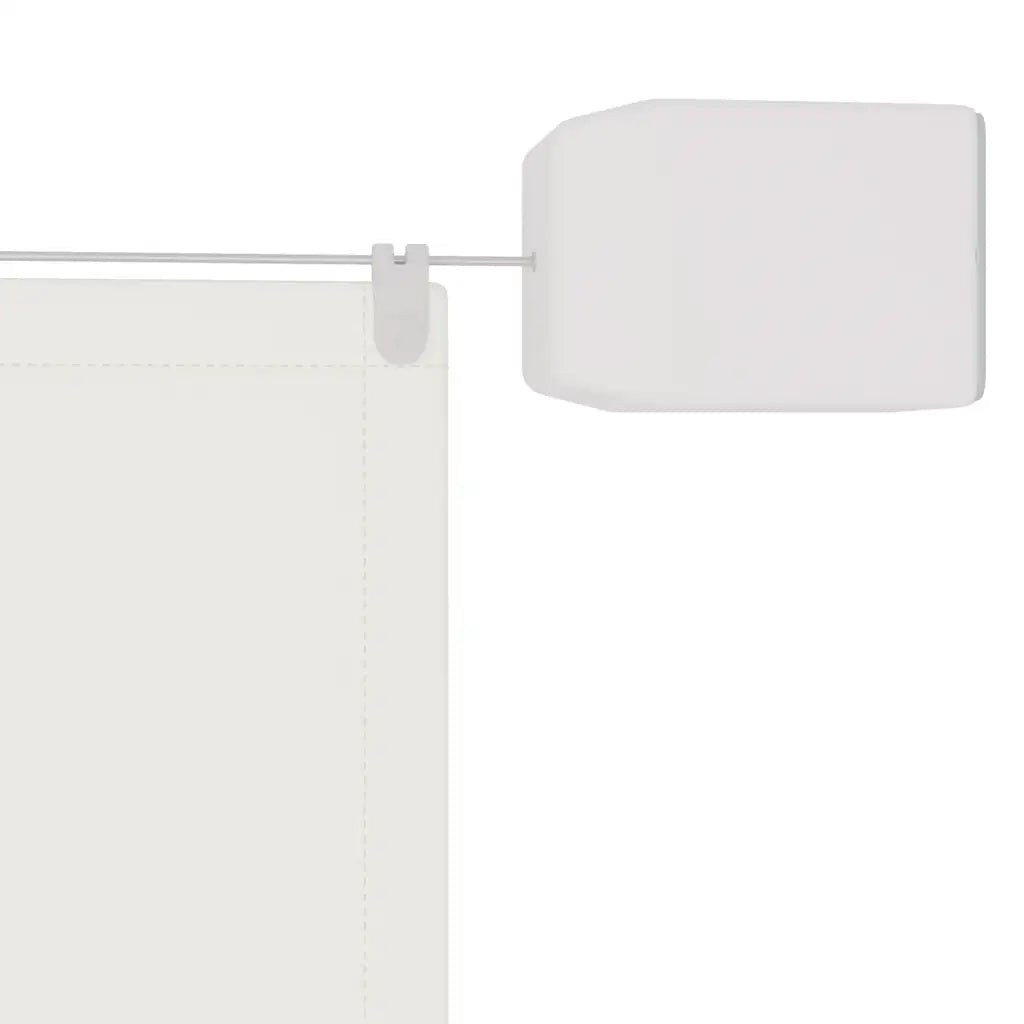 Paravento Verticale Bianco 140x420 cm Tessuto Oxford CFW7149921