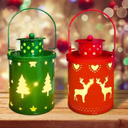 Decorazione di Natale a LED senza fiamma - Lampada da parete a LED - 12,6 cm - Luce calda bianca - Luce di atmosfera per ogni casa - Adatto per esterni