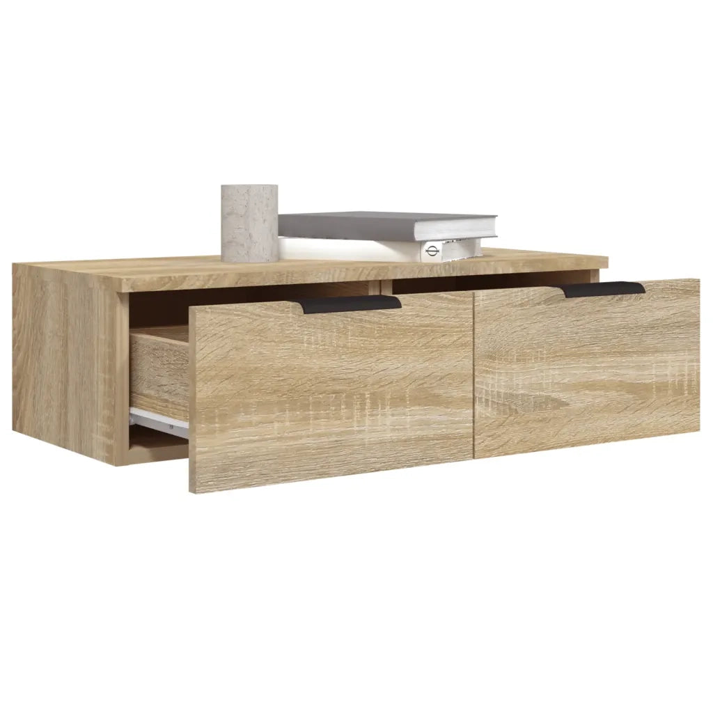 Armadietto a Muro Rovere Sonoma 68x30x20 cm Legno Multistrato cod mxl 76964