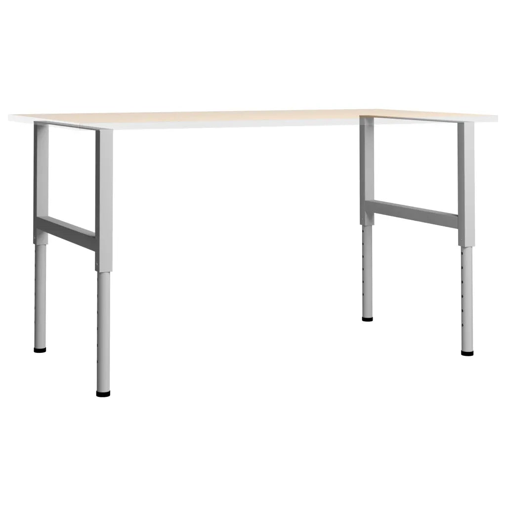 Telai per Banco da Lavoro 2 pz in Metallo 85x(69-95,5) cm Grigi CFW8602271