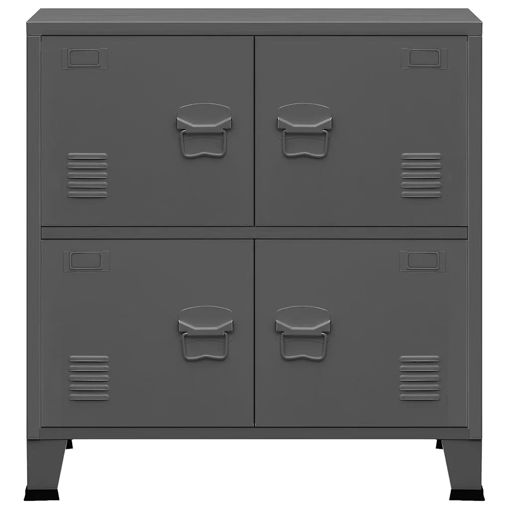 Classificatore Industriale Antracite 75x40x80 cm in Acciaio cod mxl 43468