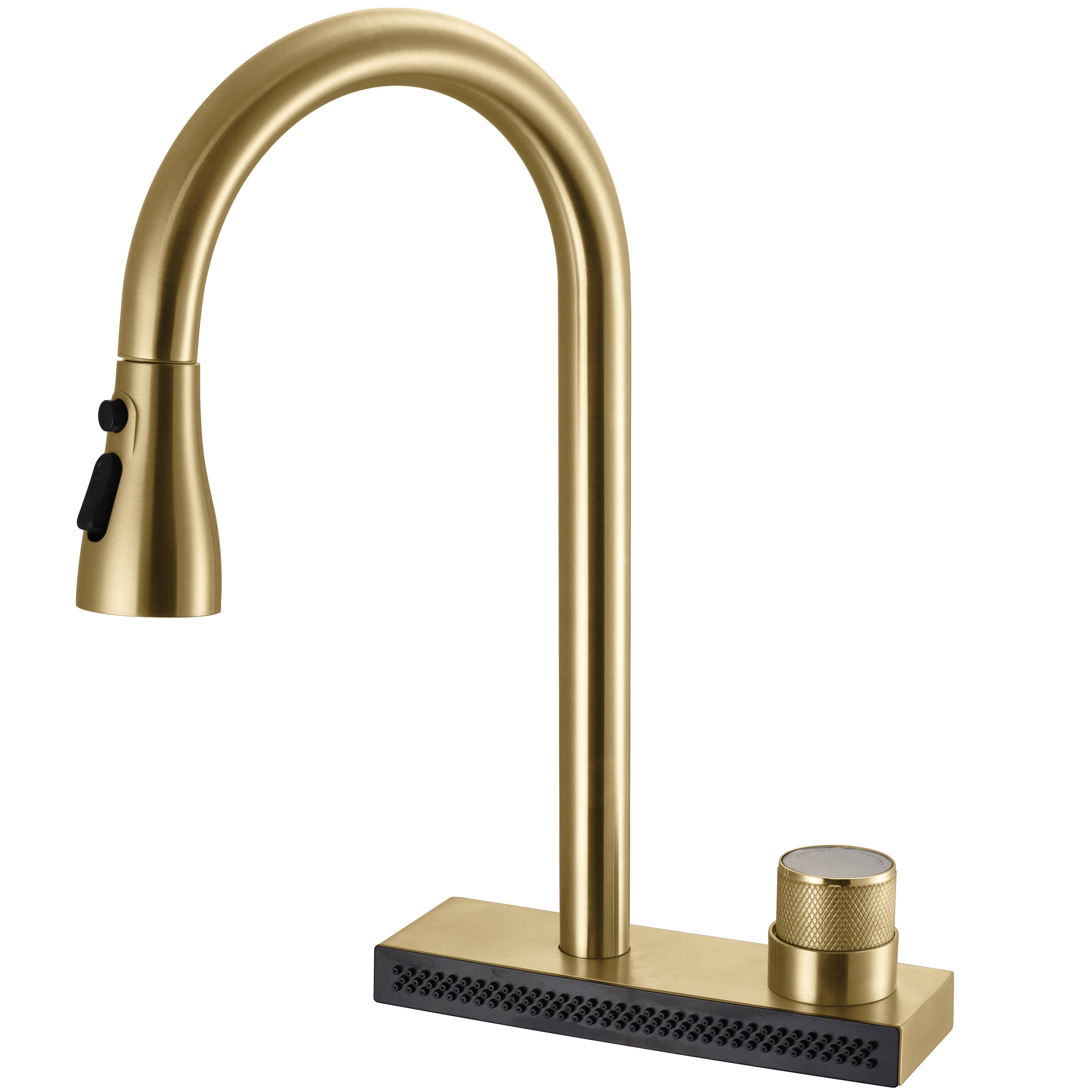 Rubinetto Da Cucina Rea Conor Brush Gold