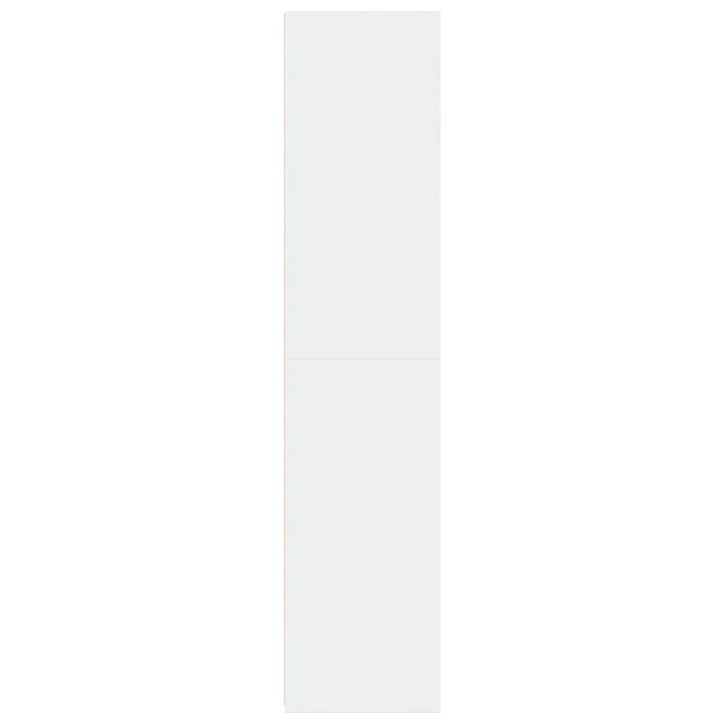 Buffet credenza cassettiera mobiletto mobile contenitore organizer cucina soggiorno salotto alto 45 x 41 x 185 cm legno ingegnerizzato bianco 02_0032454
