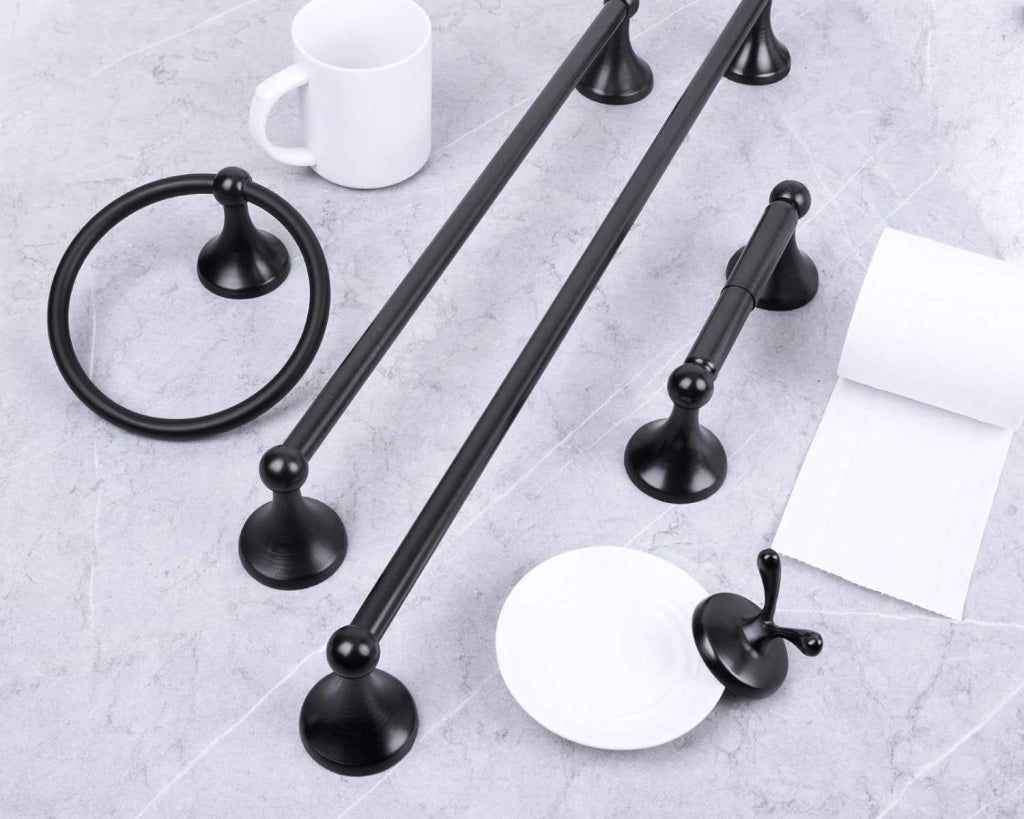Portasciugamano Da Bagno Black 332867a Retro