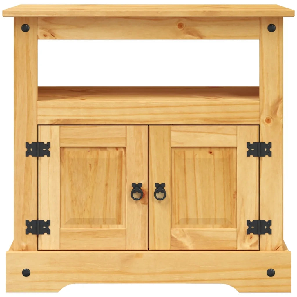 Mobile Porta TV Legno Pino Messicano Corona Range 80x43x78 cm cod mxl 13295