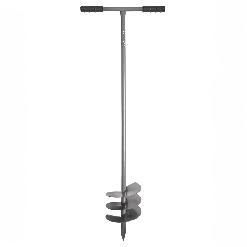 Trivella manuale KADAX per terreno, trapano per terreno da 17 cm (170 mm), foro robusto