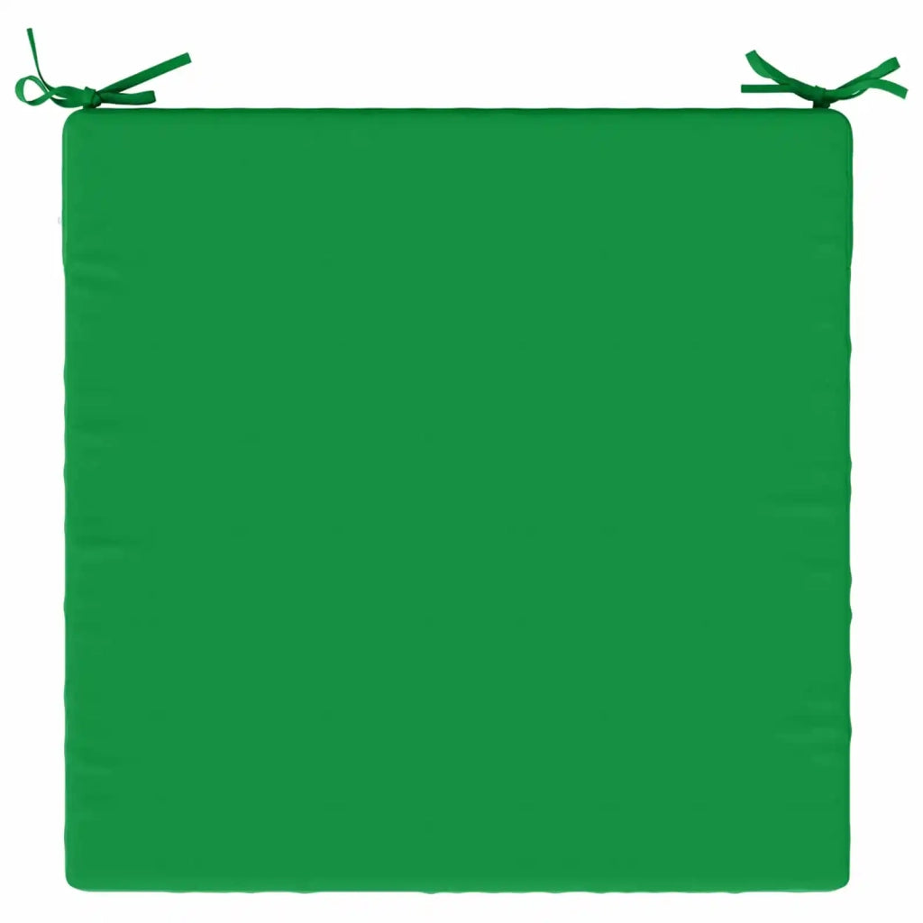 Cuscini per Sedia in 4 Pezzi SOEST 4 pz 100% Poliestere Verde 945090