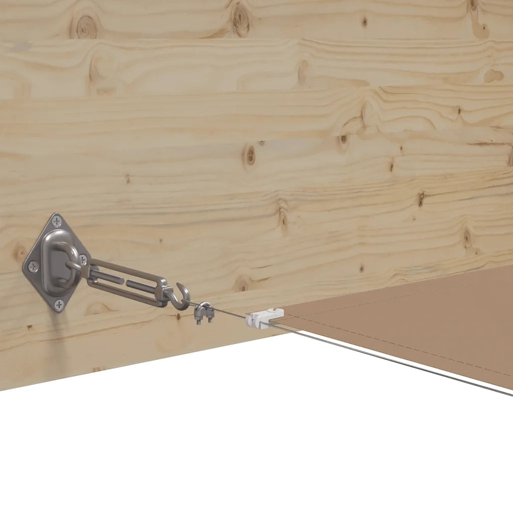 Paravento Verticale Tortora 100x1000 cm in Tessuto Oxford 148407